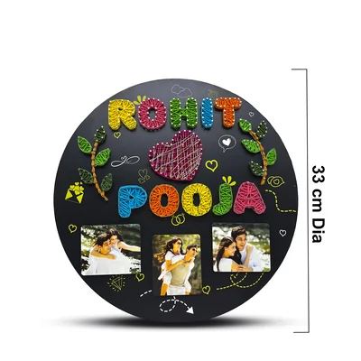 Handmade String Art Frames For Couples